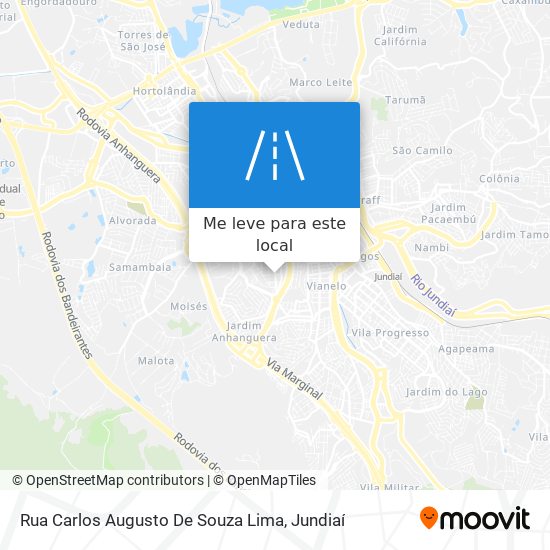 Rua Carlos Augusto De Souza Lima mapa