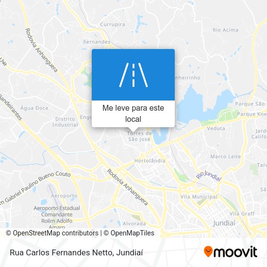 Rua Carlos Fernandes Netto mapa