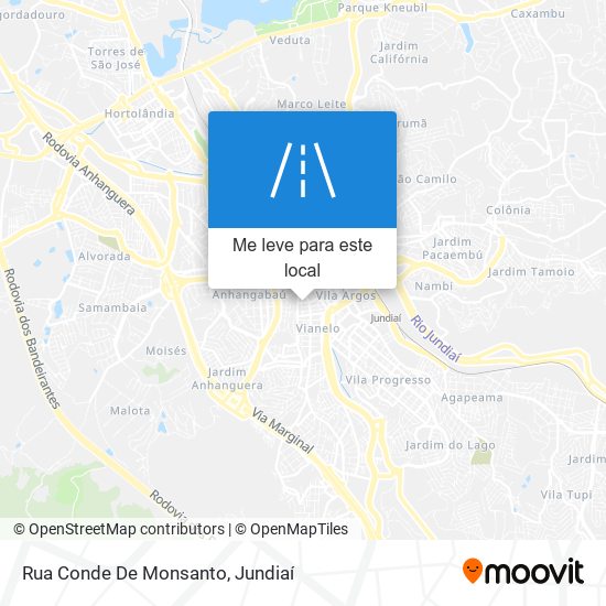 Rua Conde De Monsanto mapa