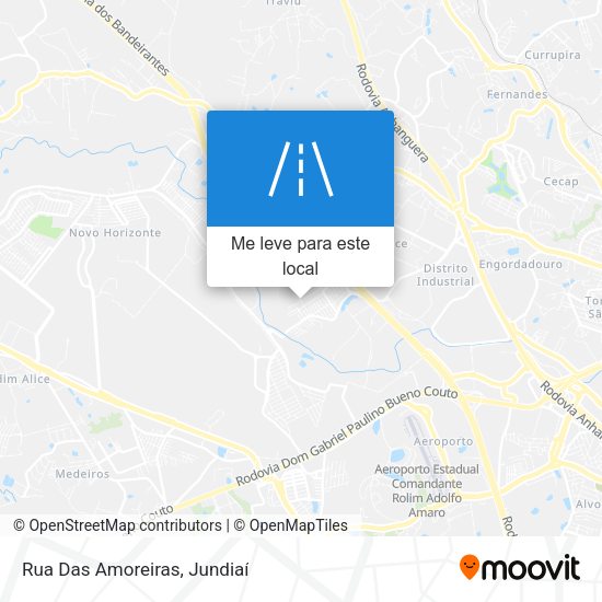Rua Das Amoreiras mapa