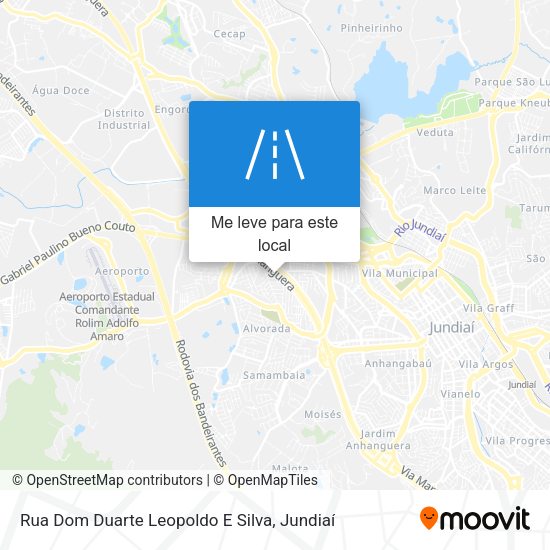 Rua Dom Duarte Leopoldo E Silva mapa