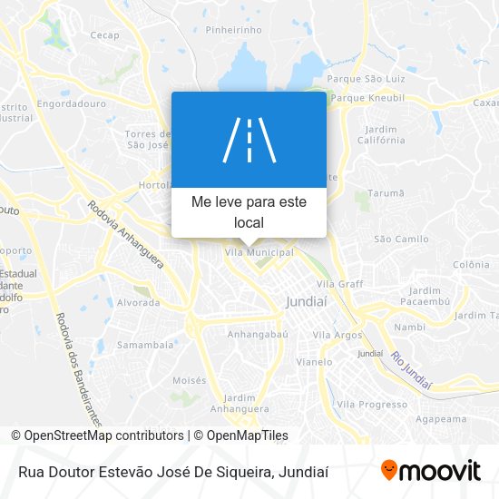 Rua Doutor Estevão José De Siqueira mapa