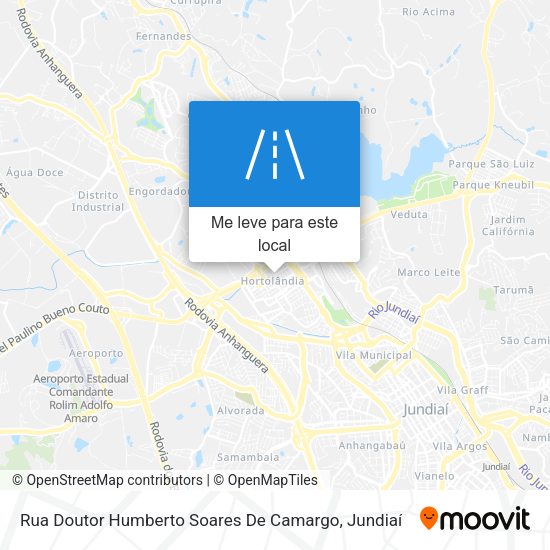 Rua Doutor Humberto Soares De Camargo mapa