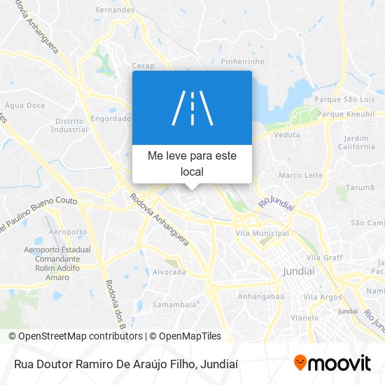 Rua Doutor Ramiro De Araújo Filho mapa