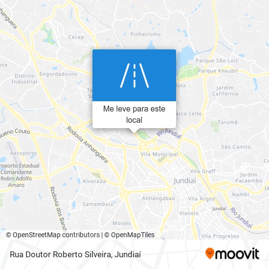 Rua Doutor Roberto Silveira mapa