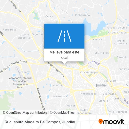 Rua Isaura Madeira De Campos mapa
