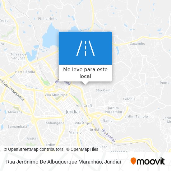 Rua Jerônimo De Albuquerque Maranhão mapa