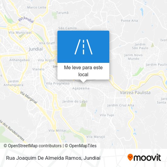 Rua Joaquim De Almeida Ramos mapa