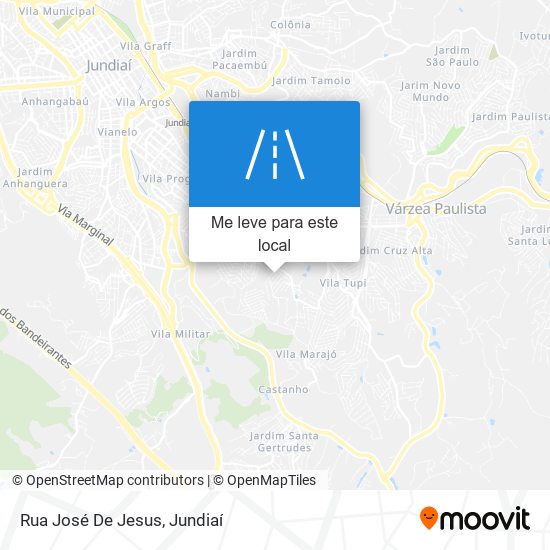 Rua José De Jesus mapa