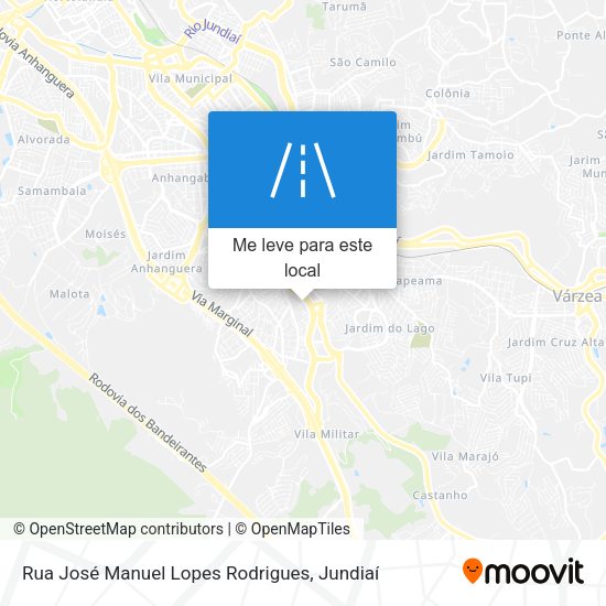 Rua José Manuel Lopes Rodrigues mapa