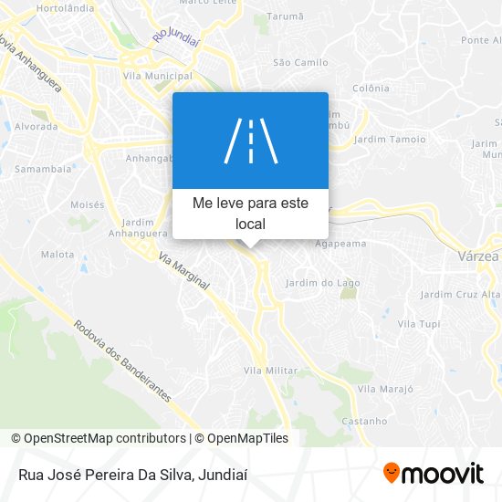 Rua José Pereira Da Silva mapa