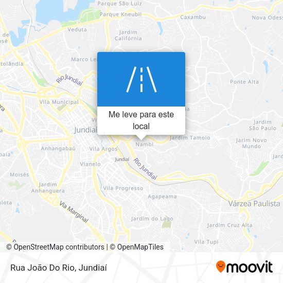 Rua João Do Rio mapa