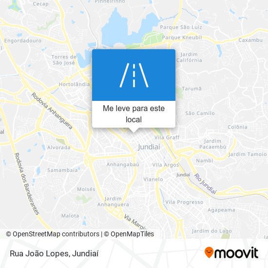 Rua João Lopes mapa