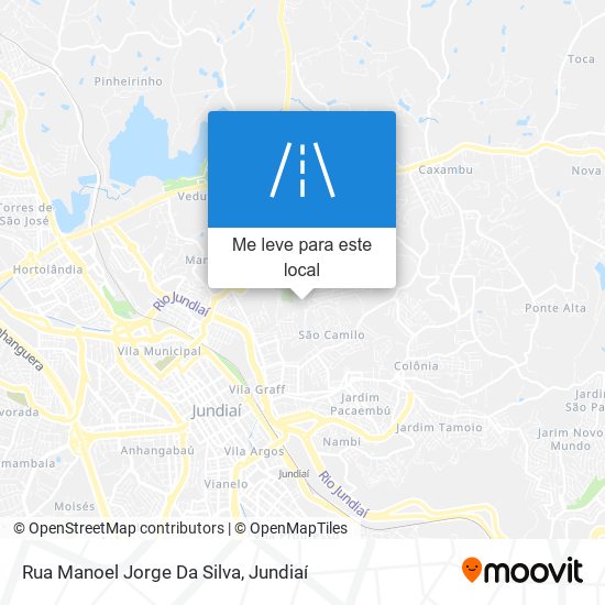 Rua Manoel Jorge Da Silva mapa