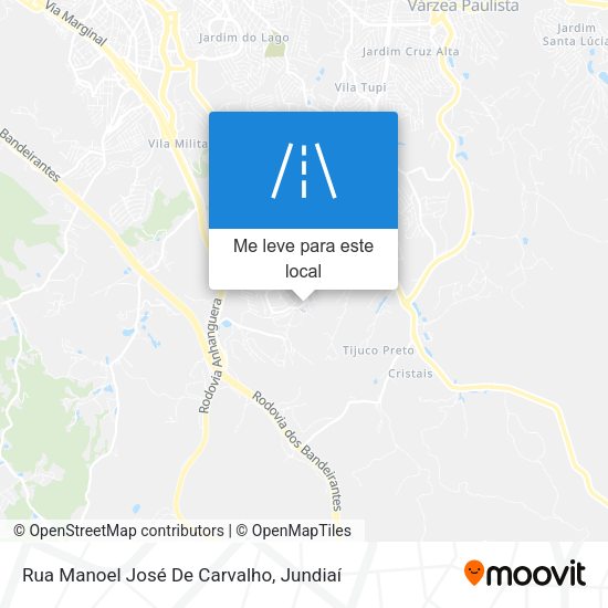 Rua Manoel José De Carvalho mapa