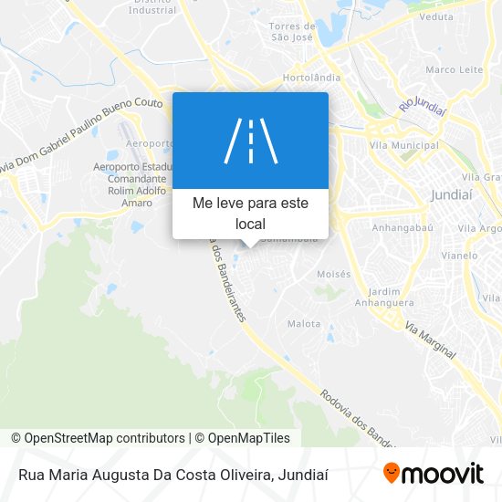 Rua Maria Augusta Da Costa Oliveira mapa