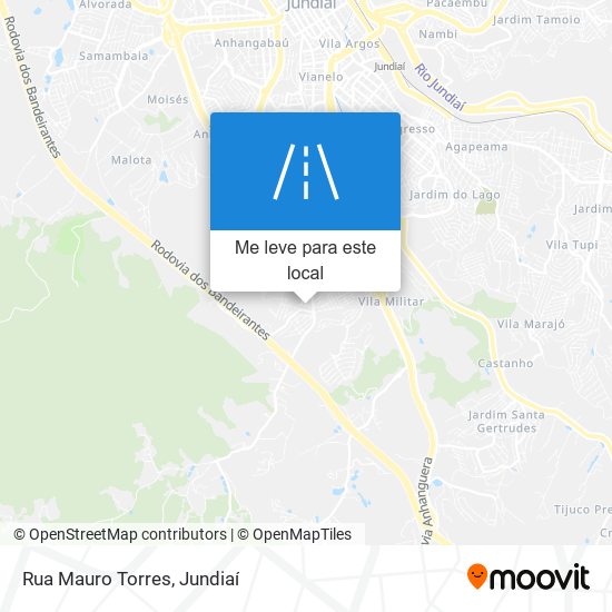 Rua Mauro Torres mapa