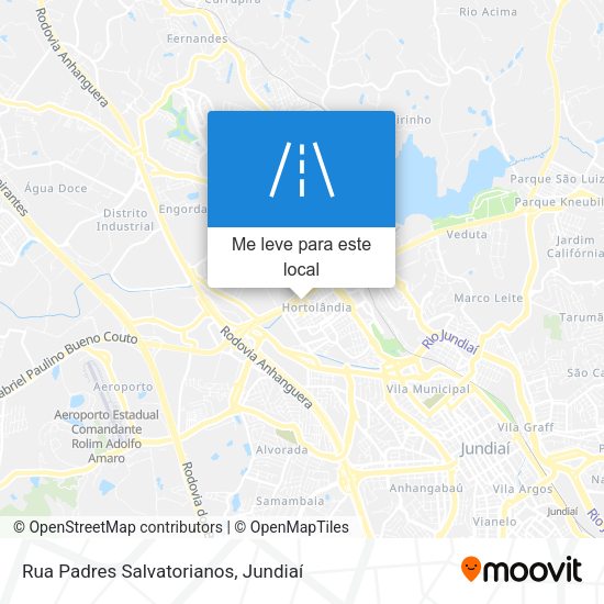 Rua Padres Salvatorianos mapa
