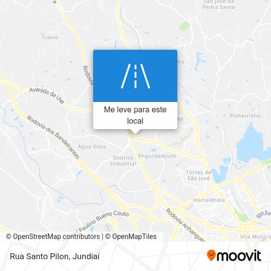 Rua Santo Pilon mapa