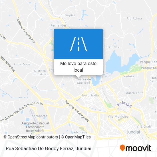 Rua Sebastião De Godoy Ferraz mapa