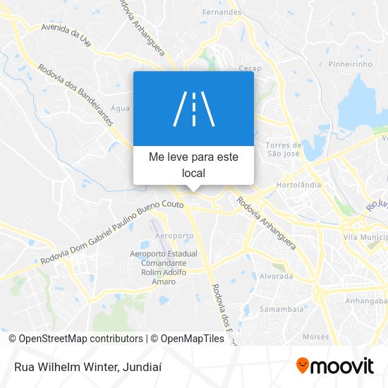 Rua Wilhelm Winter mapa