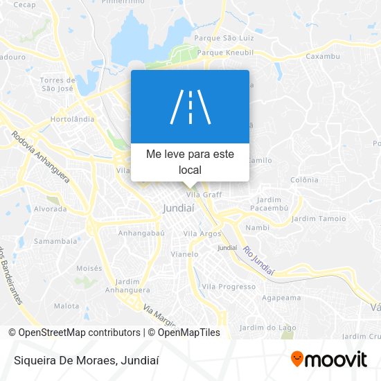 Siqueira De Moraes mapa