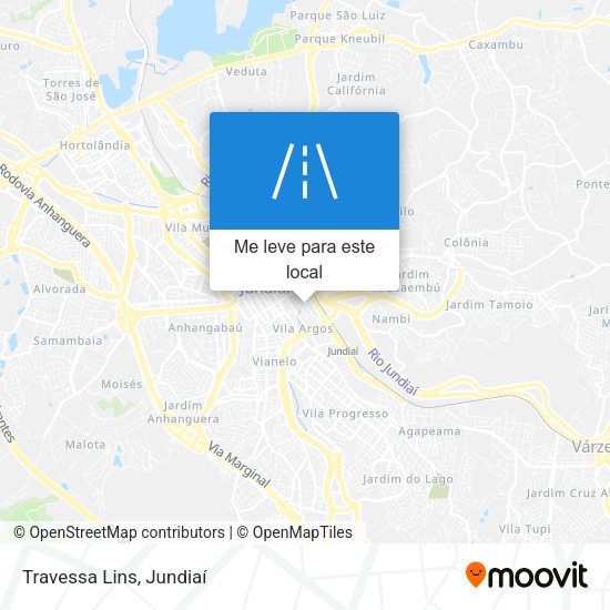 Travessa Lins mapa