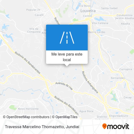 Travessa Marcelino Thomazetto mapa
