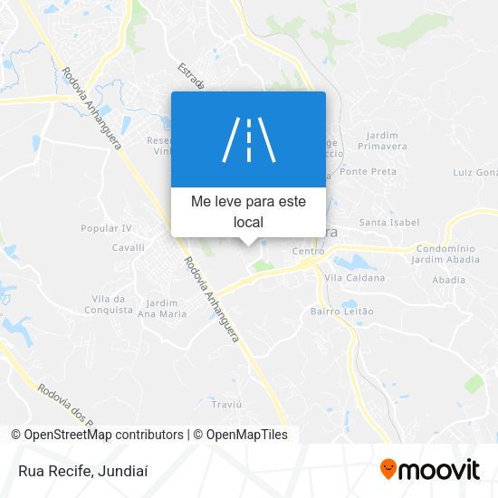 Rua Recife mapa