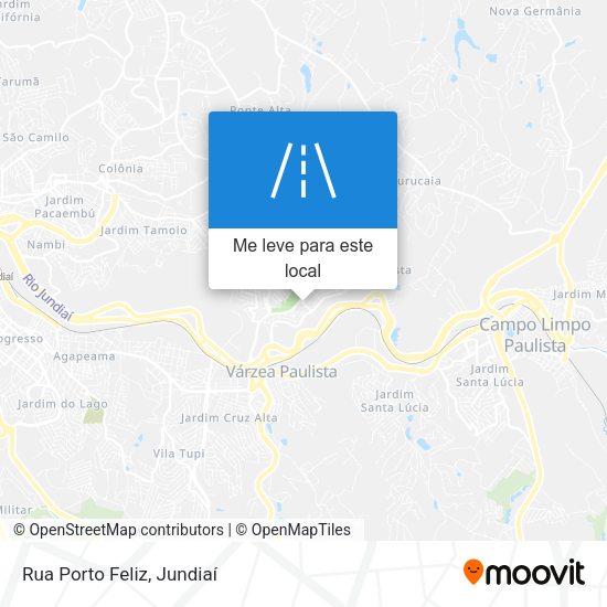 Rua Porto Feliz mapa