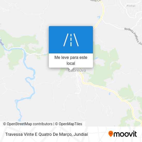Travessa Vinte E Quatro De Março mapa