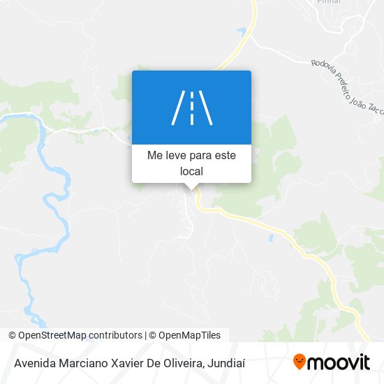 Avenida Marciano Xavier De Oliveira mapa