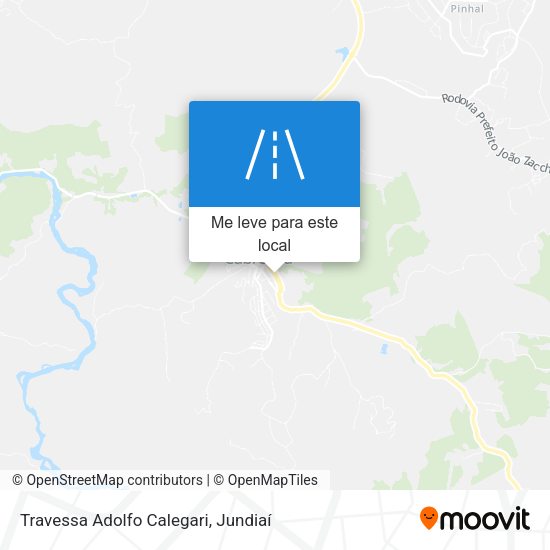 Travessa Adolfo Calegari mapa