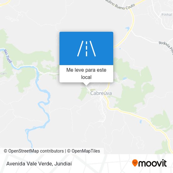 Avenida Vale Verde mapa