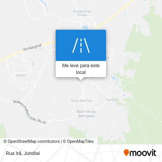 Rua Irã mapa
