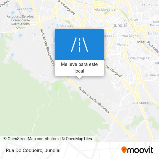 Rua Do Coqueiro mapa
