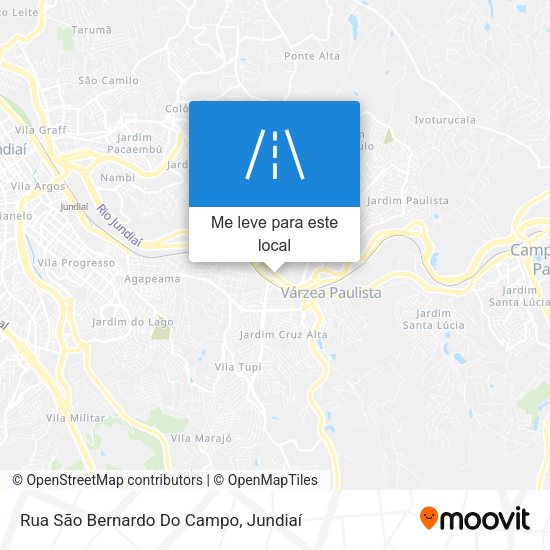 Rua São Bernardo Do Campo mapa