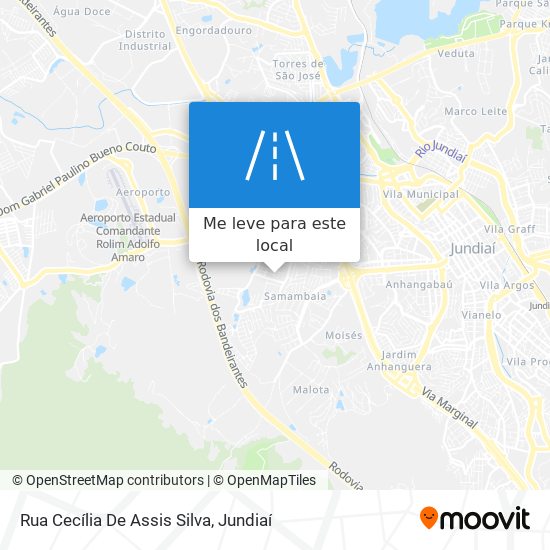 Rua Cecília De Assis Silva mapa