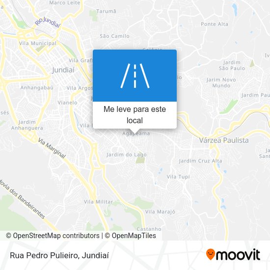 Rua Pedro Pulieiro mapa
