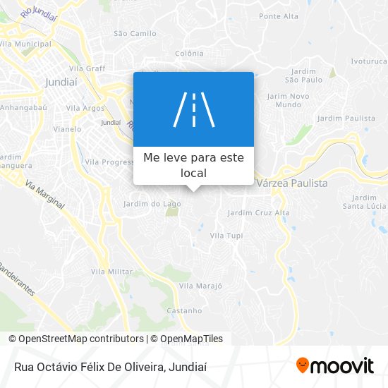 Rua Octávio Félix De Oliveira mapa