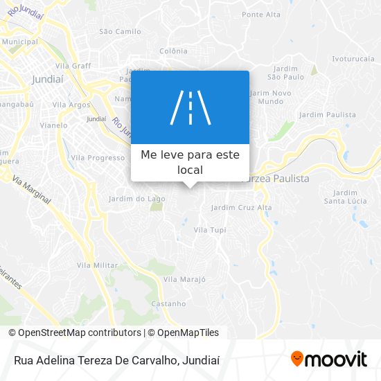 Rua Adelina Tereza De Carvalho mapa