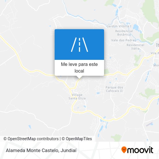 Alameda Monte Castelo mapa
