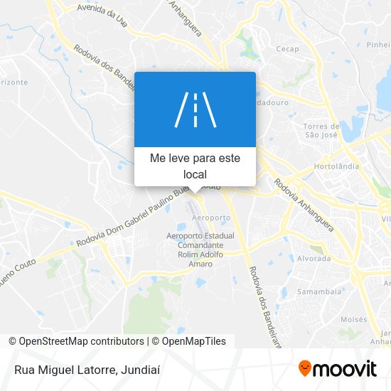 Rua Miguel Latorre mapa