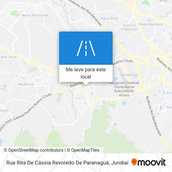 Rua Rita De Cássia Revoredo De Paranaguá mapa