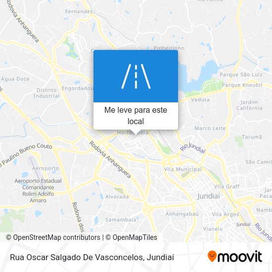 Rua Oscar Salgado De Vasconcelos mapa