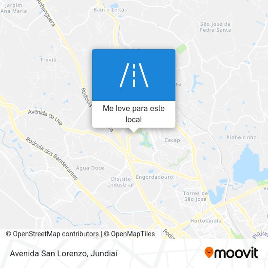 Avenida San Lorenzo mapa