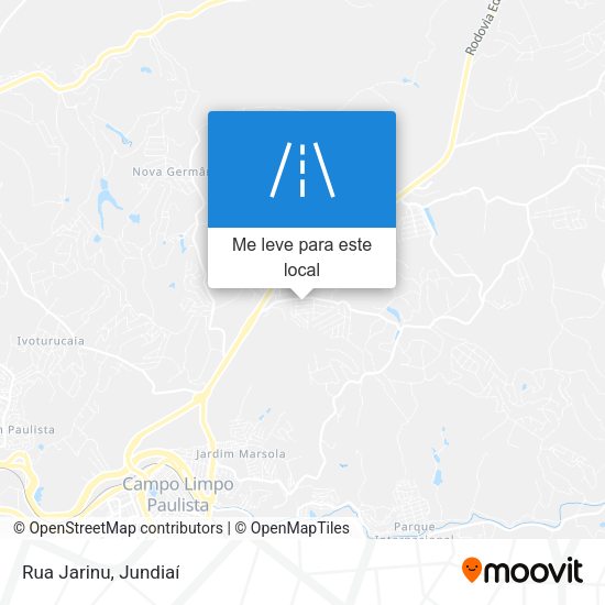 Rua Jarinu mapa