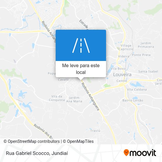 Rua Gabriel Scocco mapa