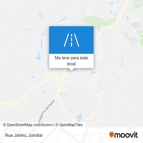 Rua Jarinu mapa