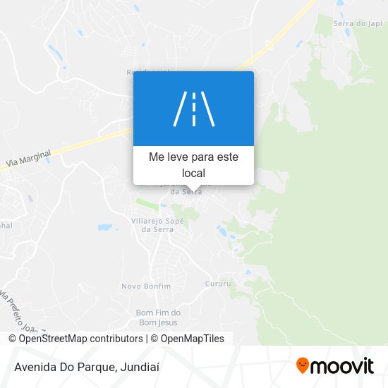 Avenida Do Parque mapa